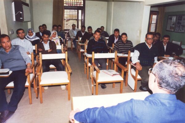 المشاركين فى احدي الدورات التدريبية