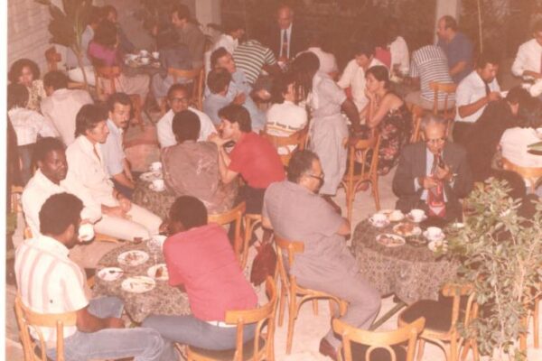 حفل استقبال لطلاب احد الجامعات الاجنبية بالمركز